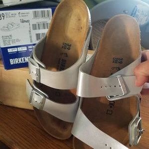 Birkenstock Arizona Graceful Silver